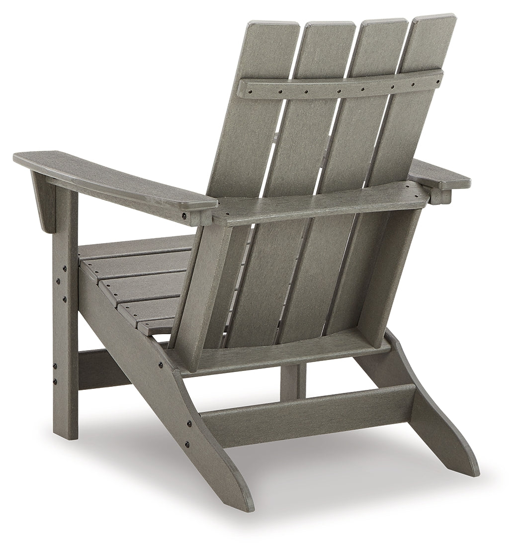 Visola Gray Adirondack Chair from Ashley Furniture - Luna Furniture