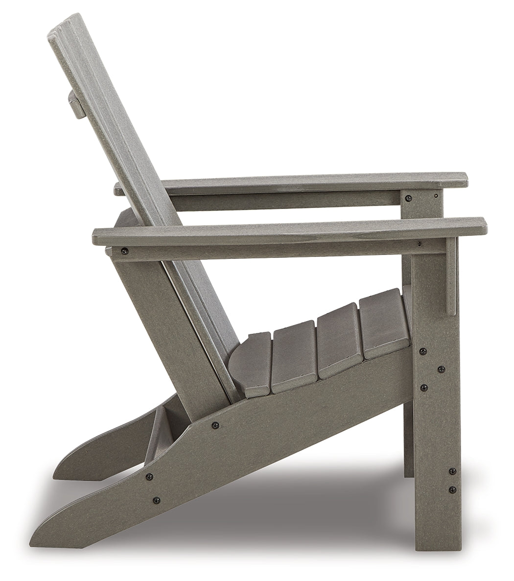 Visola Gray Adirondack Chair from Ashley Furniture - Luna Furniture