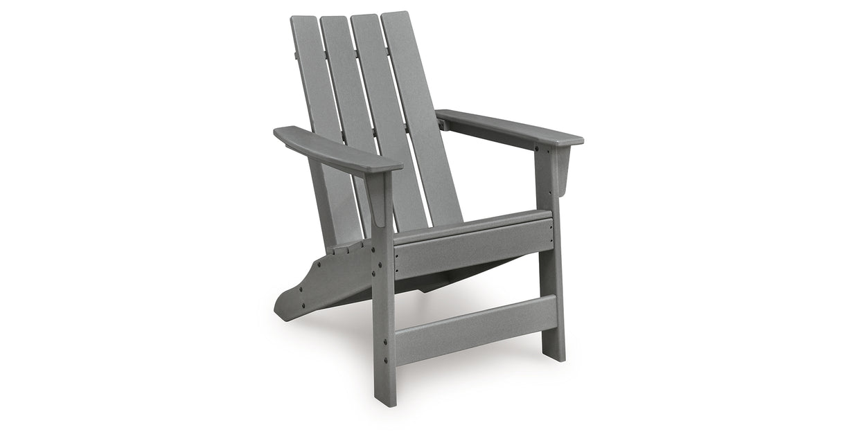 Cove Beach Gray Adirondack Chair from Ashley - Luna Furniture