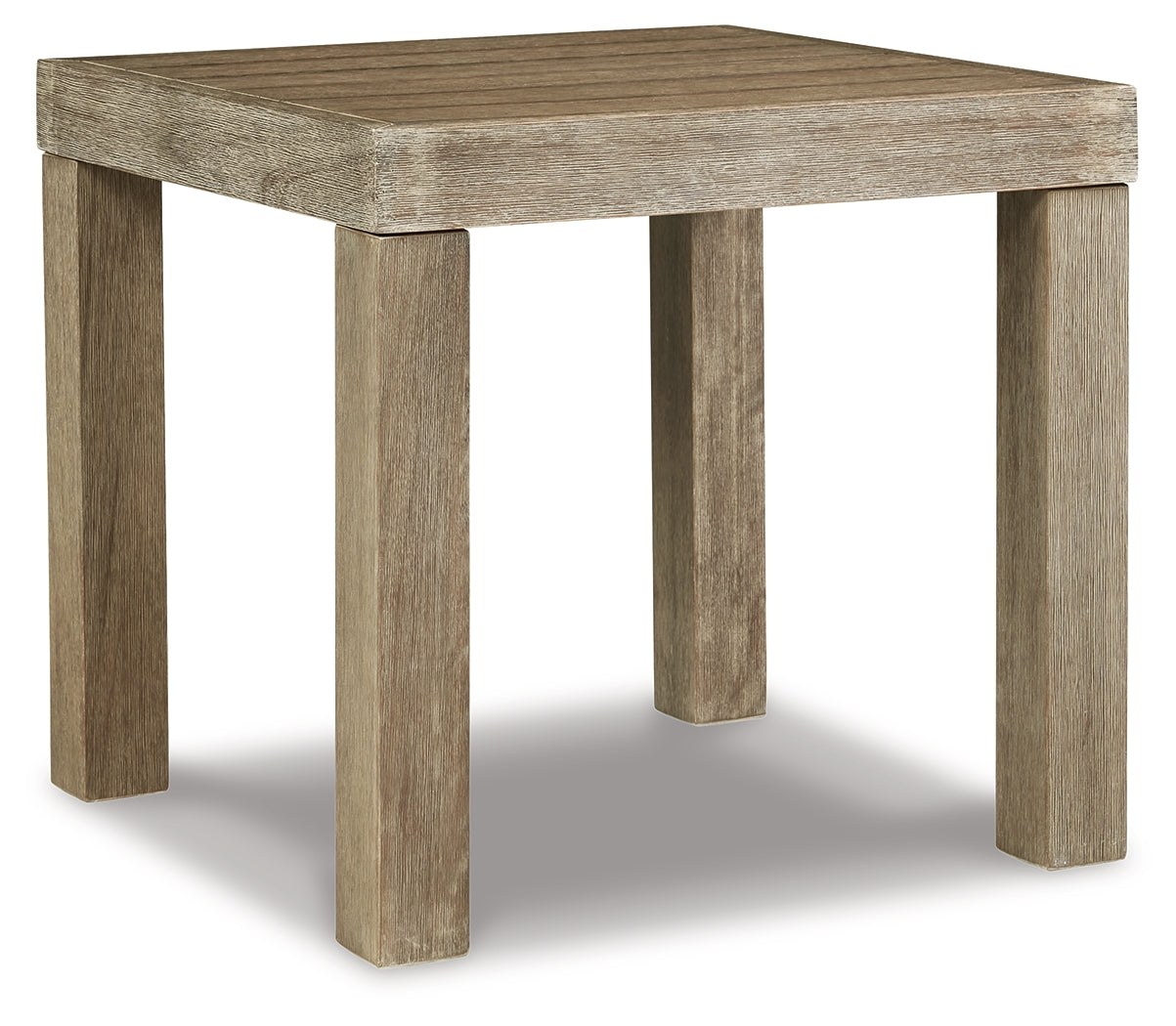 Silo Point Brown Outdoor End Table from Ashley - Luna Furniture