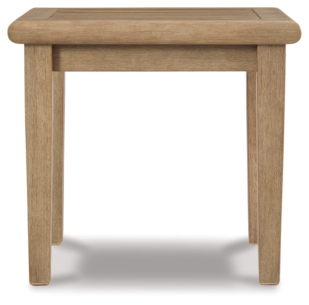 Gerianne Grayish Brown End Table from Ashley Furniture - Luna Furniture