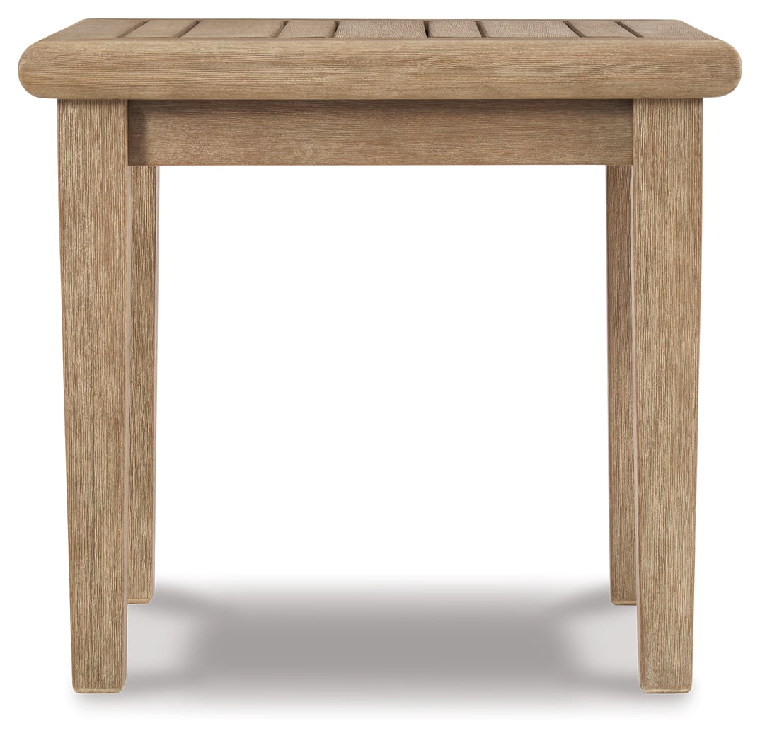 Gerianne Grayish Brown End Table from Ashley Furniture - Luna Furniture