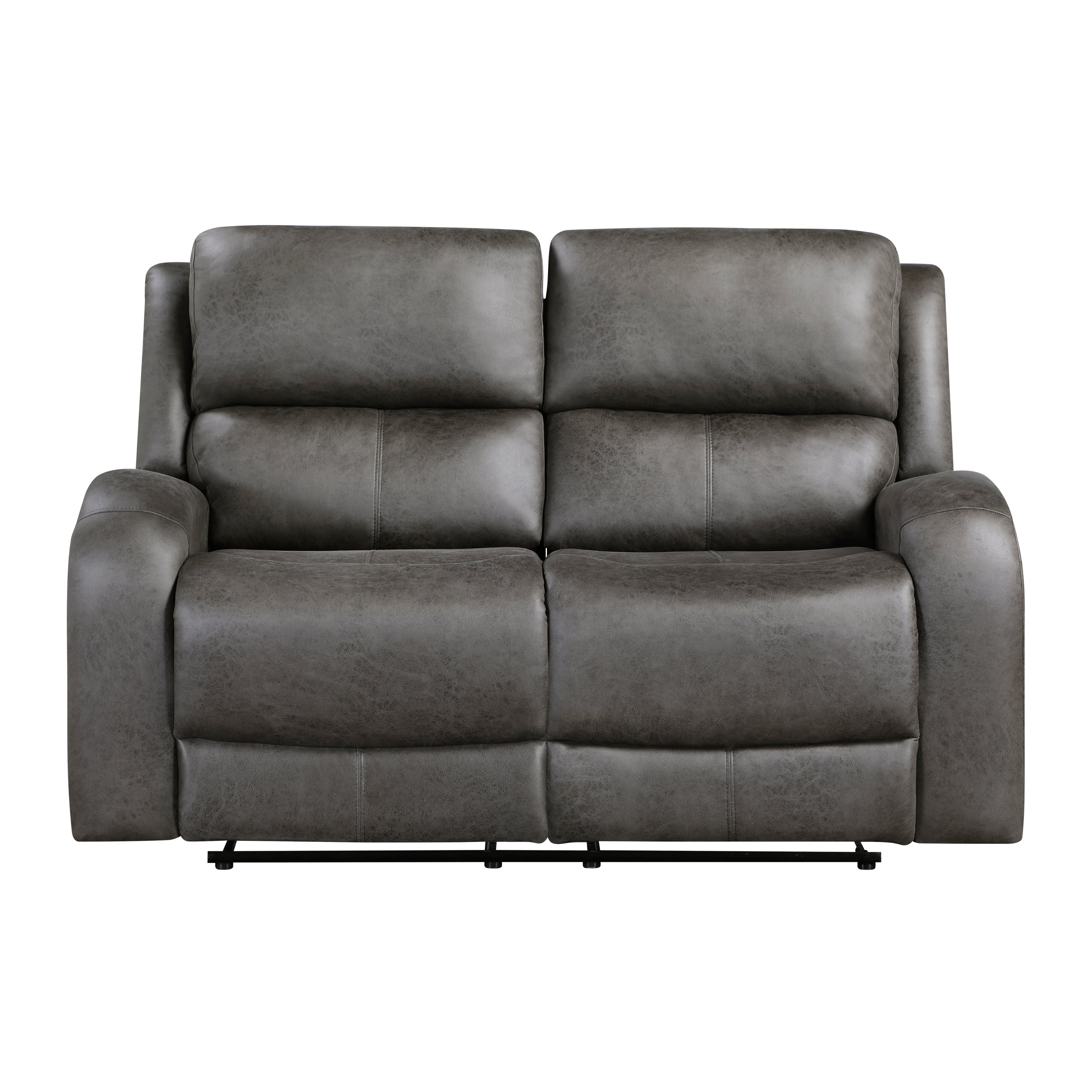 【新品同様】ambient lounge High ウルフグレー（Sサイズ） Homelegance Pagosa Gray Double Reclining Loveseat – Luna Furniture
