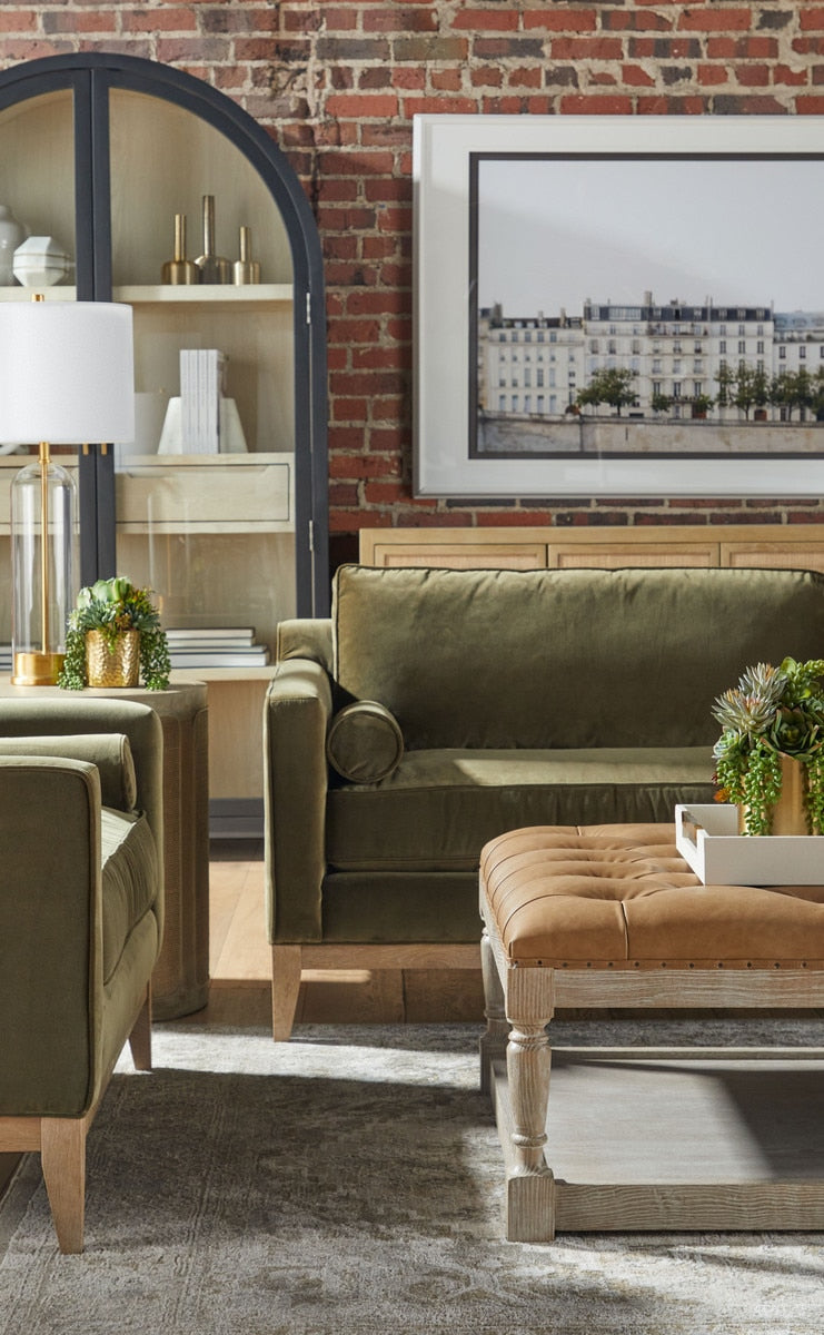 Parker Post Modern Sofa Chair from Essentials For Living - Luna Furniture