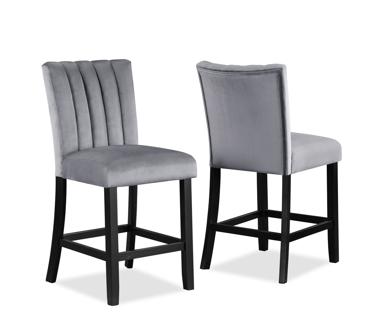 Pascal Counter Height Chair, Set of 2 from Crown Mark - Luna Furniture