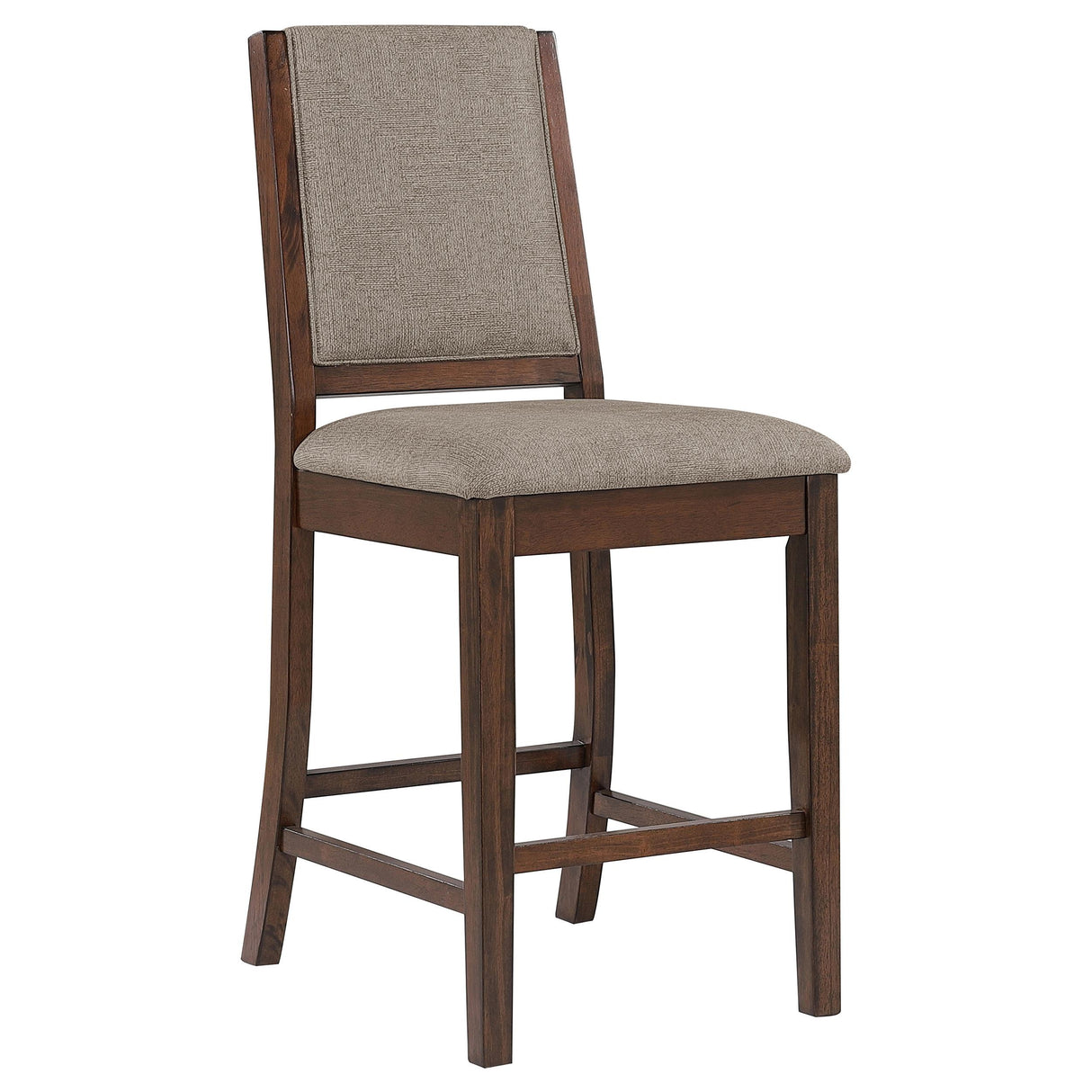 Patterson Mango Oak Upholstered Counter Chair, Set of 2 from Coaster - Luna Furniture