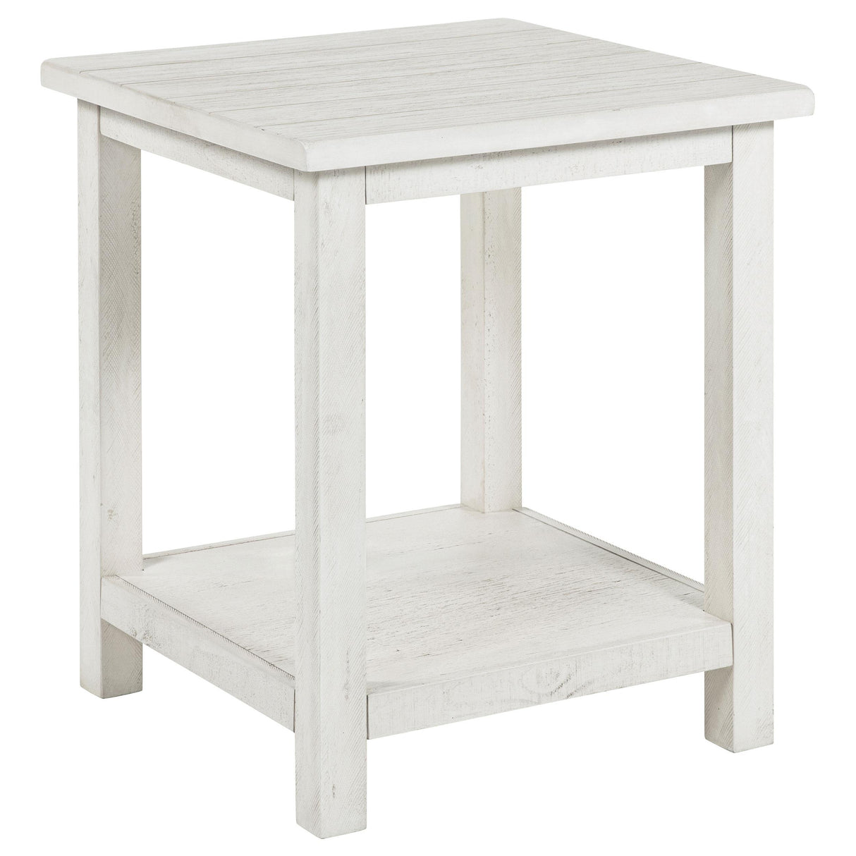 Payne Distressed White 2-Piece Coffee and End Table Set from Coaster - Luna Furniture