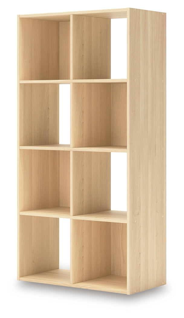 Piperton Tan Eight Cube Organizer from Ashley - Luna Furniture