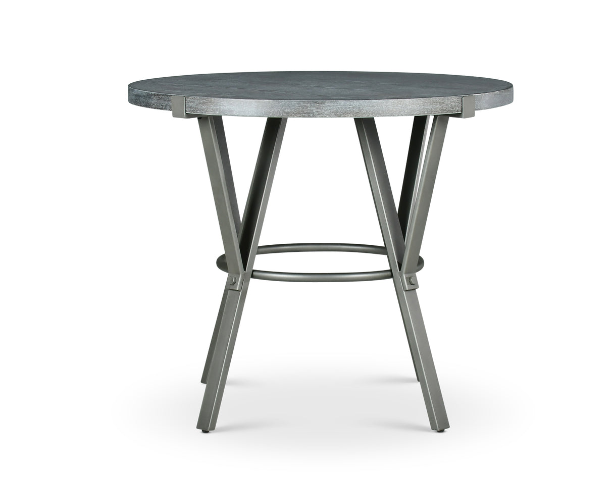 Portland 5 Piece 42-inch Round Counter Dining Set(Table & 4 Counter Stool’s) from Steve Silver - Luna Furniture