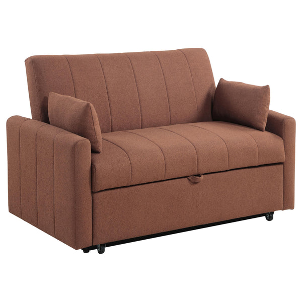 Portland Copper Boucle Sleeper Sofa Bed