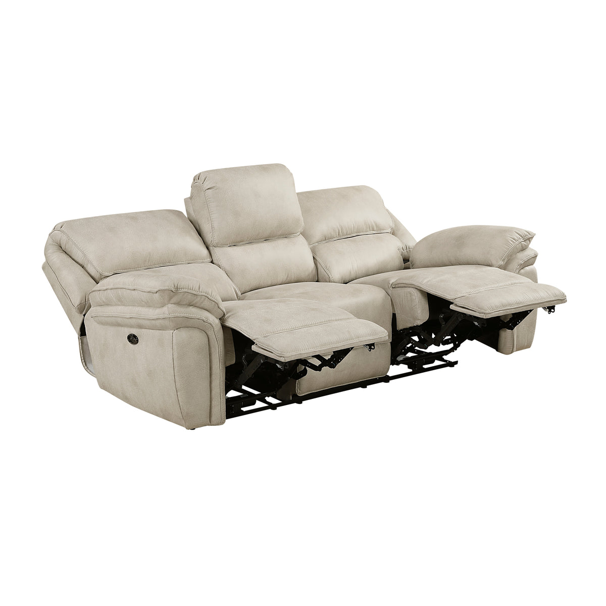 Proctor Pawter Double Reclining Living Room Set from Homelegance - Luna Furniture