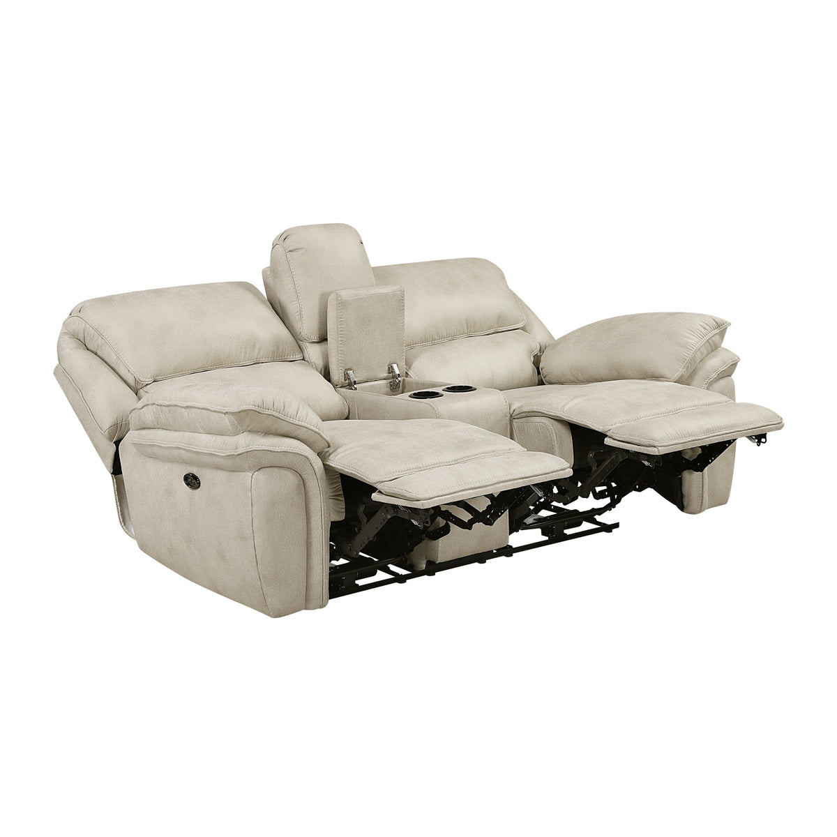 Proctor Pawter Double Reclining Living Room Set from Homelegance - Luna Furniture