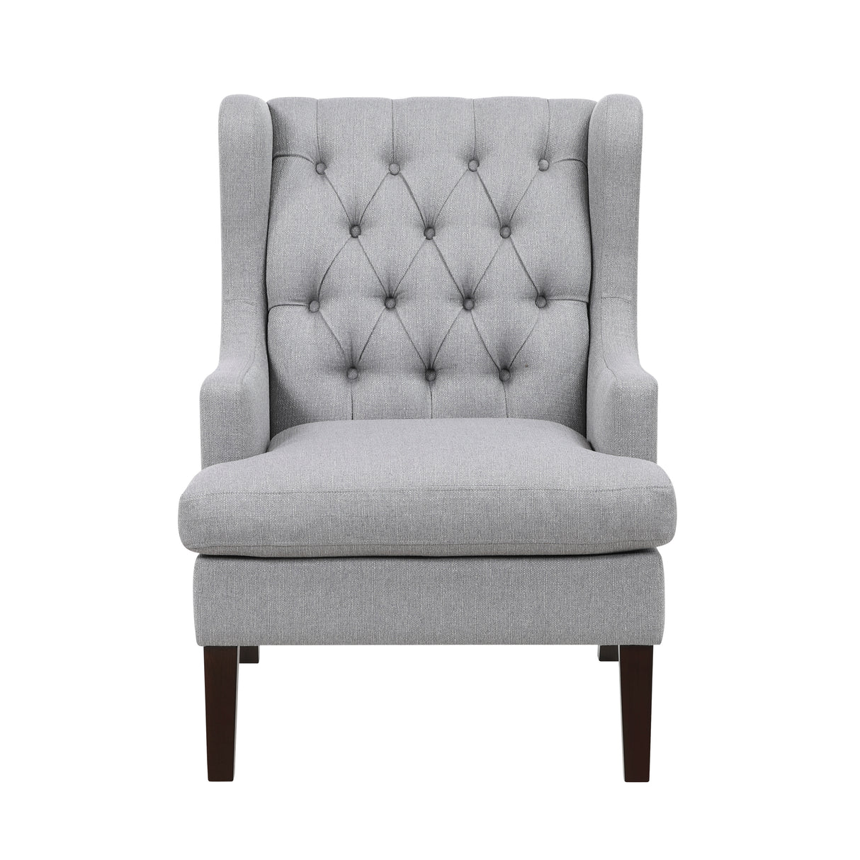 Quent Gray Accent Chair from Homelegance - Luna Furniture