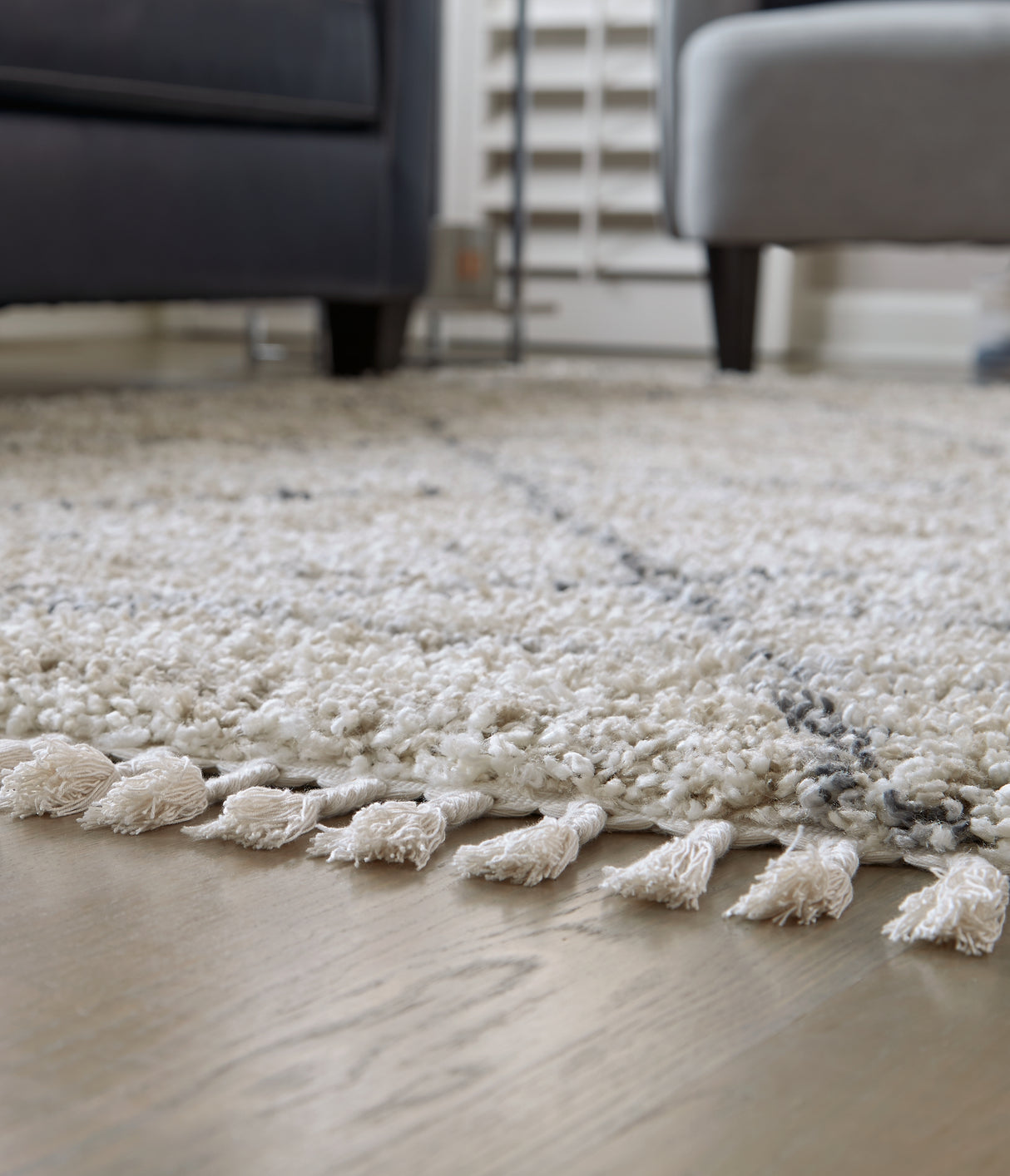 Abdalah Beige/Gray 5' x 7' Rug from Ashley - Luna Furniture
