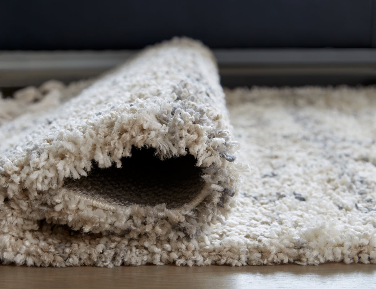 Abdalah Beige/Gray 5' x 7' Rug from Ashley - Luna Furniture