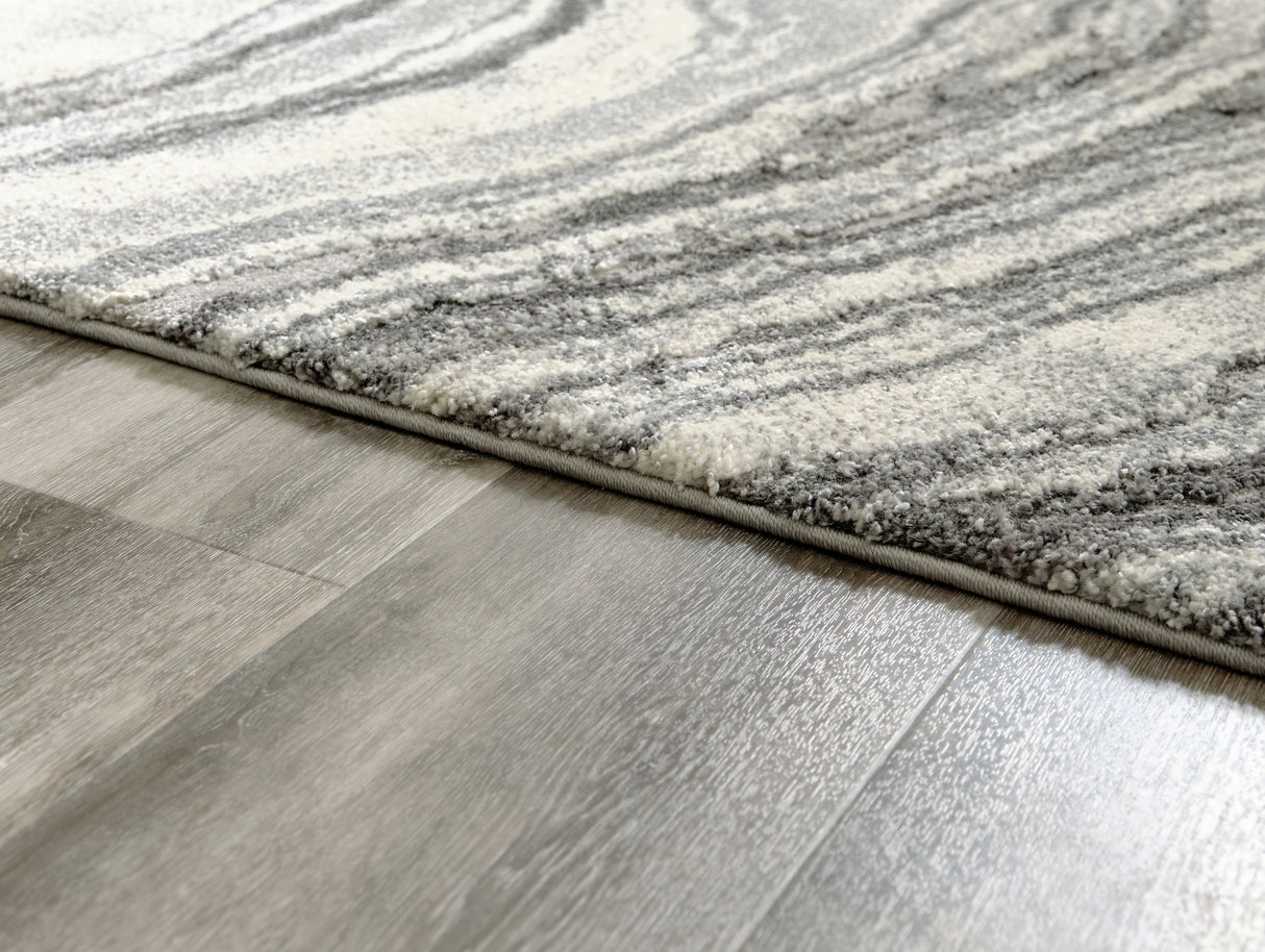 Wysdale Cream/Gray Medium Rug from Ashley - Luna Furniture
