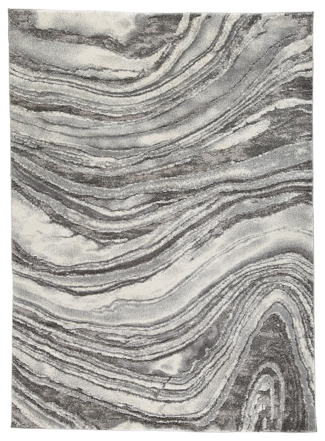 Wysdale Cream/Gray Large Rug from Ashley - Luna Furniture