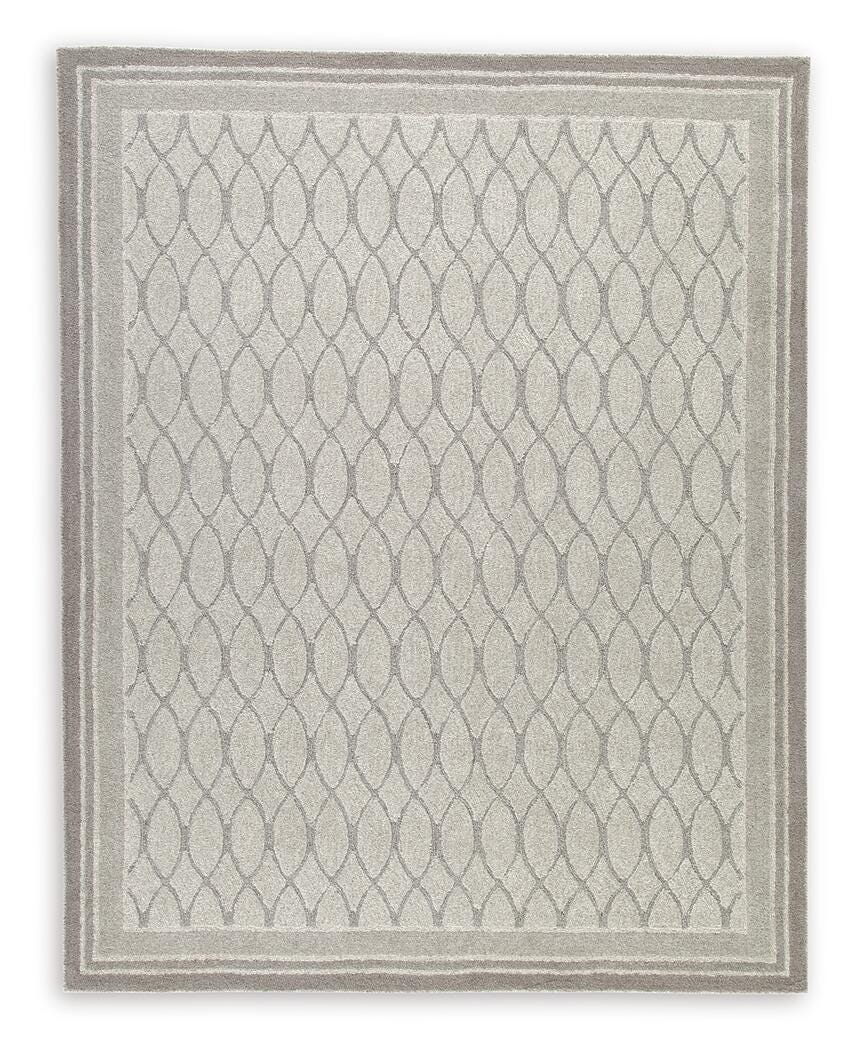 Wimney Gray Large Rug from Ashley Furniture - Luna Furniture