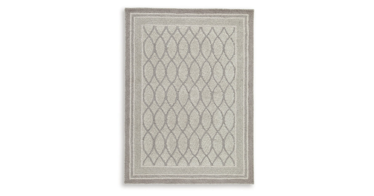 Wimney Gray Medium Rug from Ashley - Luna Furniture
