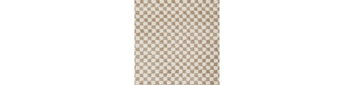 Karamen Taupe/Ivory Medium Rug from Ashley Furniture - Luna Furniture