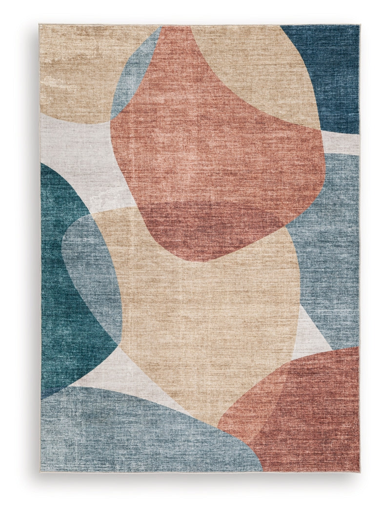 Chanleigh Multi Washable Medium Rug from Ashley - Luna Furniture