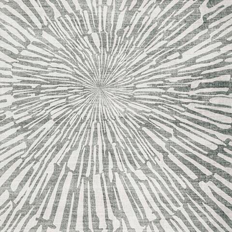 Verland Gray/White Washable Medium Rug from Ashley Furniture - Luna Furniture