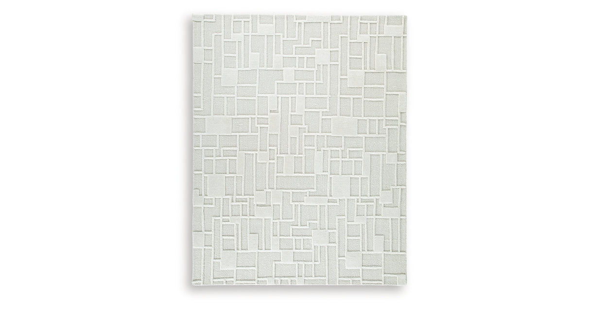 Empriss Ivory Large Rug from Ashley Furniture - Luna Furniture