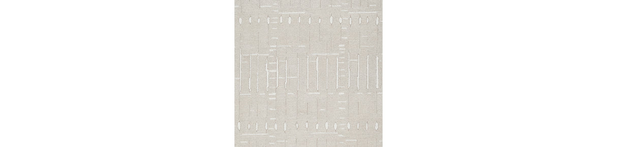 Wolbert Tan/Ivory Medium Rug from Ashley - Luna Furniture