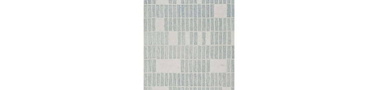 Dylanton Ivory/Blue Medium Rug from Ashley Furniture - Luna Furniture