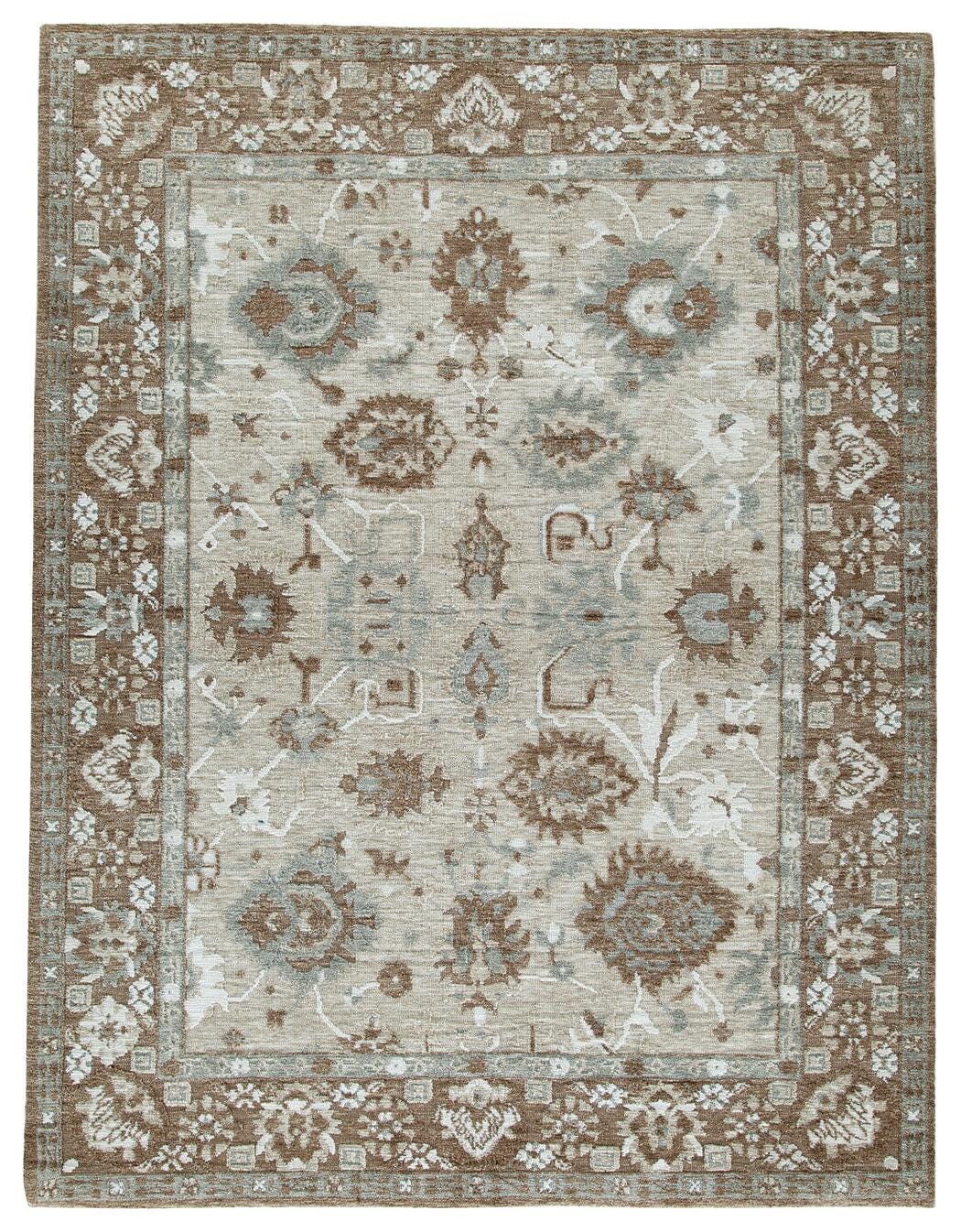 Ainswick Brown/Beige/Gray Memory Foam Large Rug from Ashley - Luna Furniture