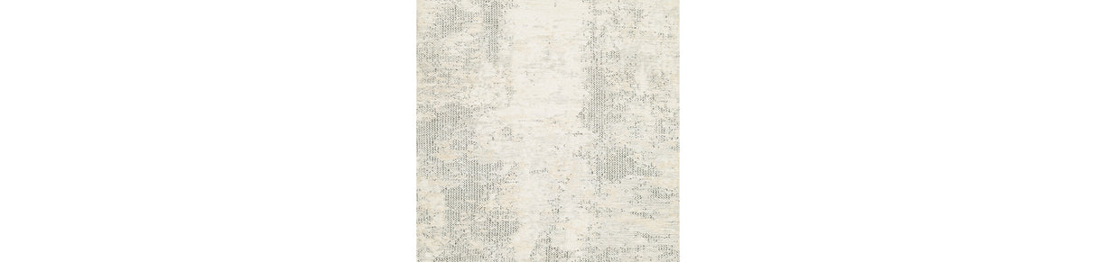 Raif Gray/White/Cream Medium Rug from Ashley Furniture - Luna Furniture