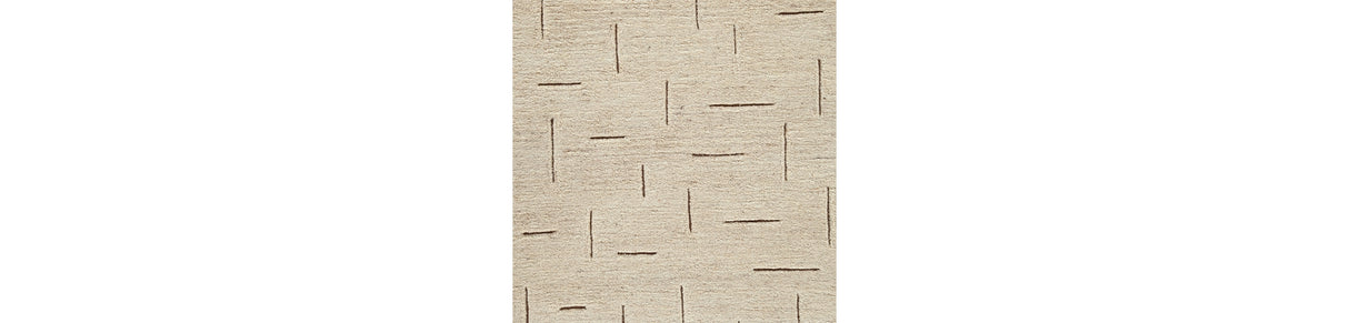Clayman Beige/Brown Medium Rug from Ashley Furniture - Luna Furniture