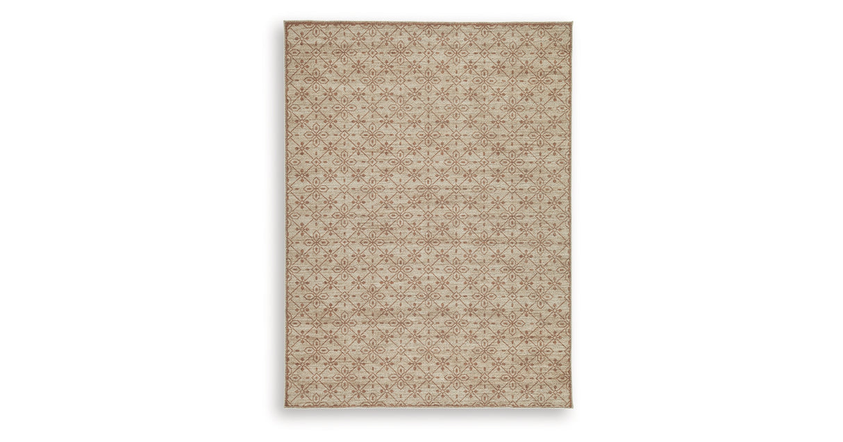 Lyamford Beige/Gray/Brown Medium Rug from Ashley Furniture - Luna Furniture