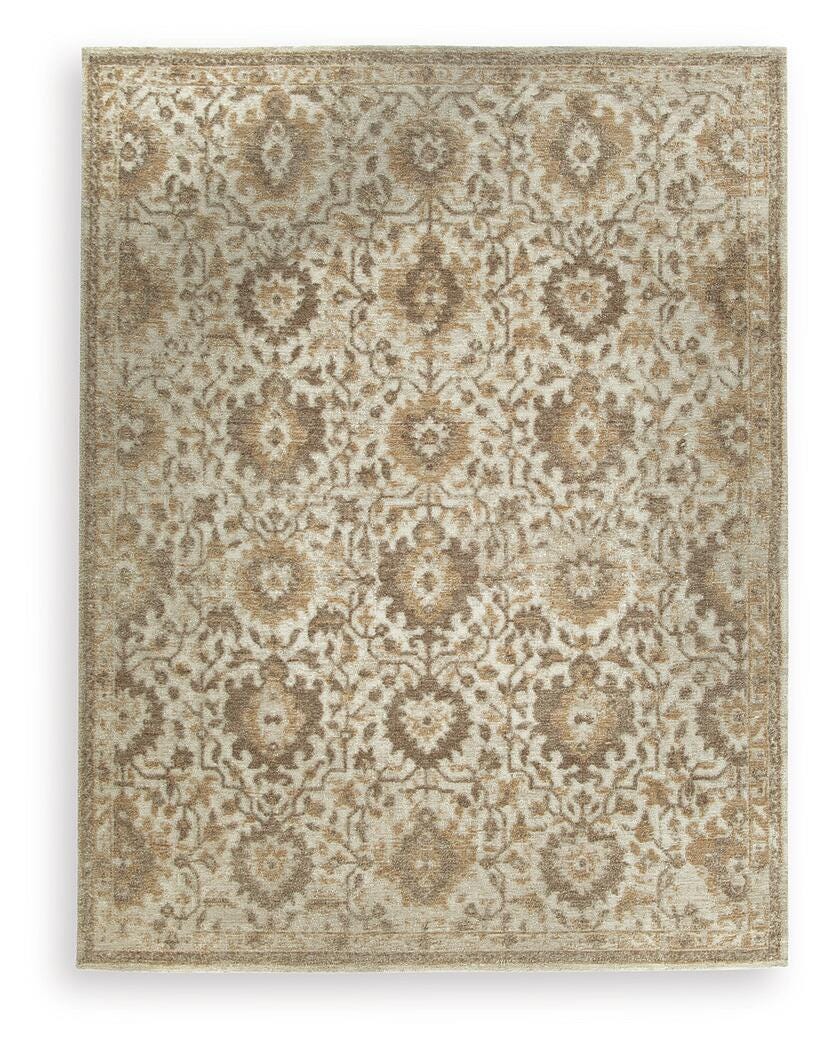 Sableridge Ivory/Taupe/Camel Large Rug from Ashley - Luna Furniture