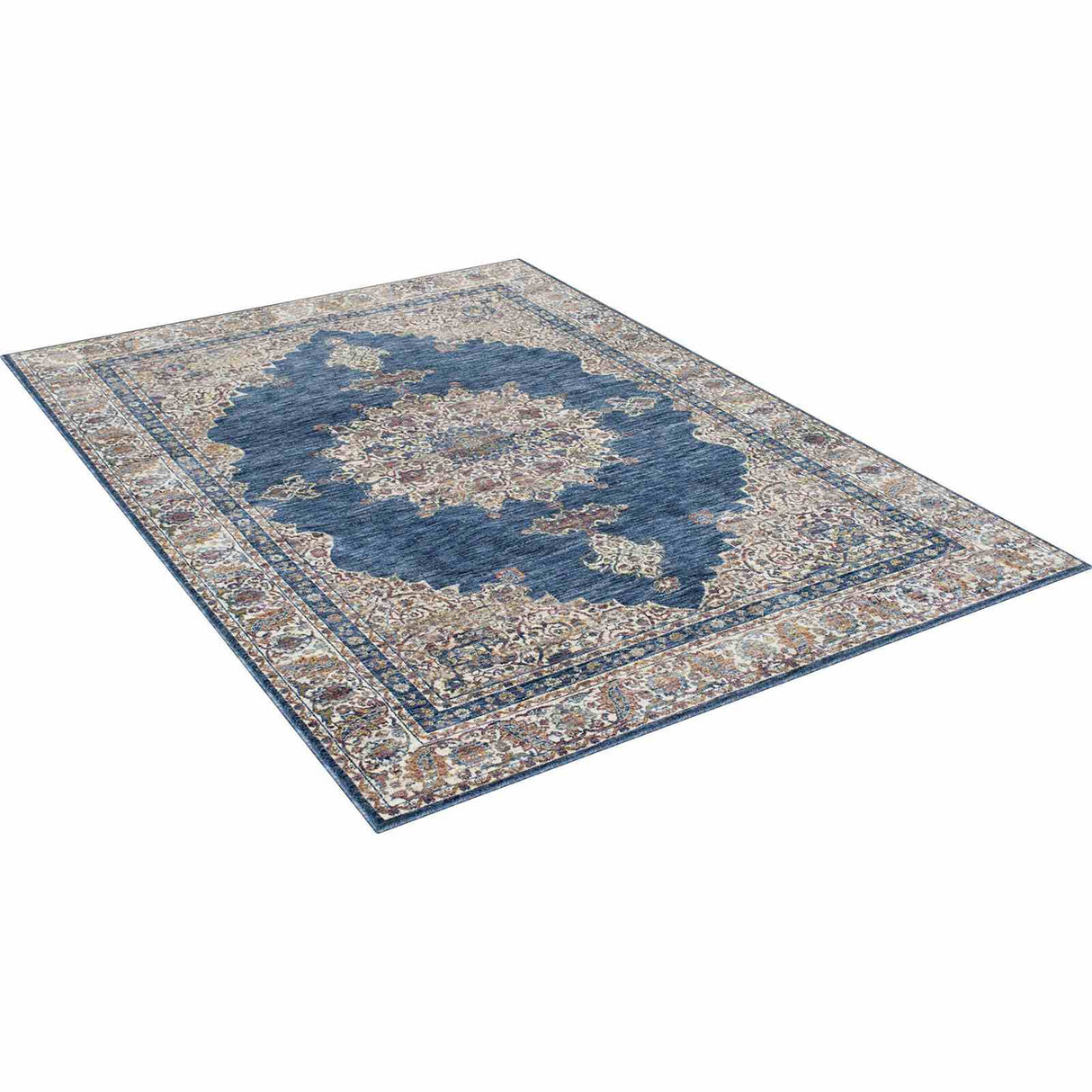 Payas Blue/Multi Area Rug from Furniture of America - Luna Furniture