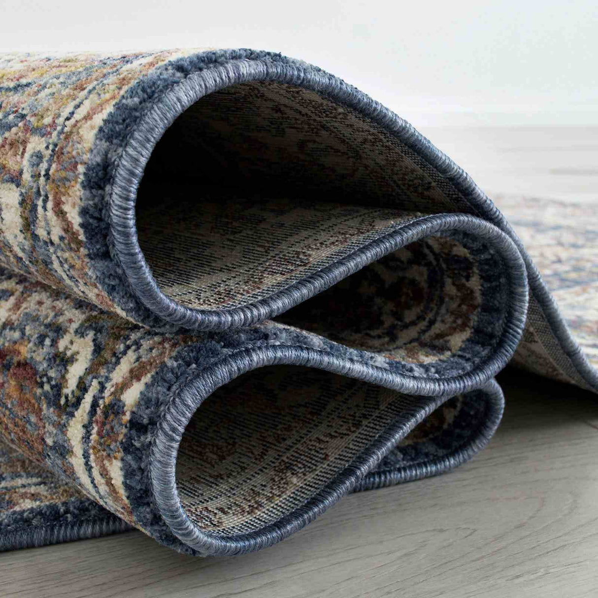 Payas Blue/Multi Area Rug from Furniture of America - Luna Furniture