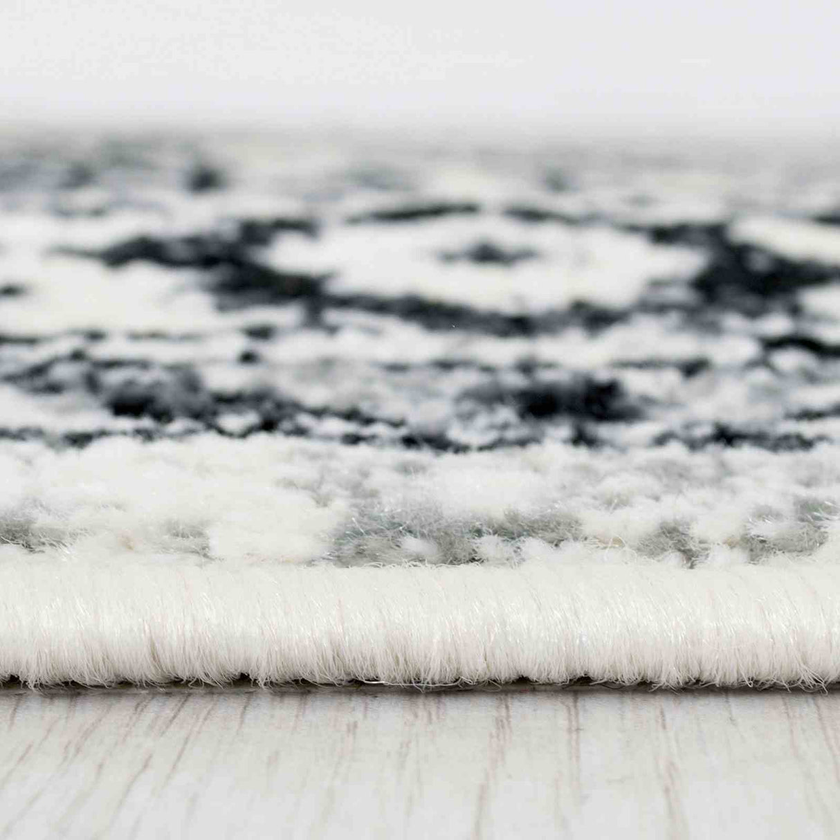 Serang Gray/Black Area Rug from Furniture of America - Luna Furniture