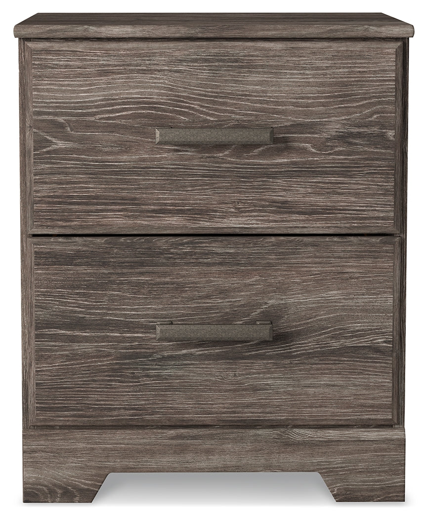 Ralinksi King Panel Bed with Dresser and 2 Nightstands in Gray from Ashley Furniture - Luna Furniture
