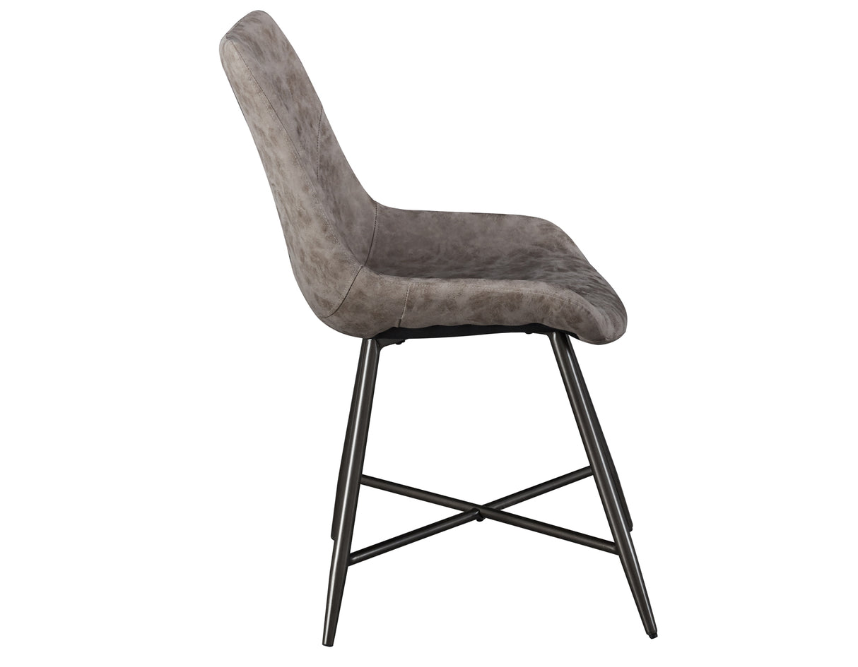 Ramona 5 Piece Marble Top Set(Table & 4 Side Chairs) from Steve Silver - Luna Furniture