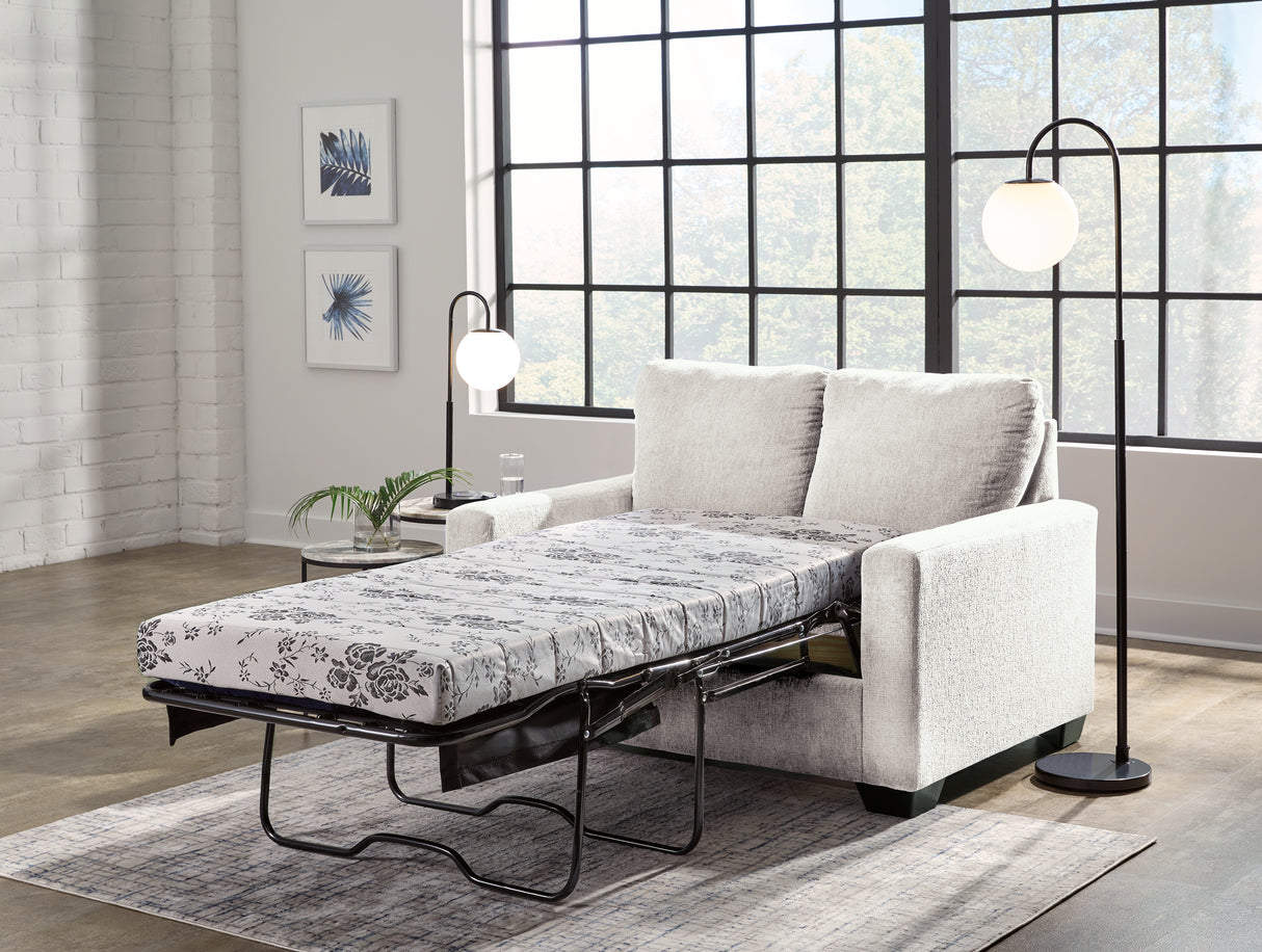 Rannis Snow Twin Sofa Sleeper and Recliner from Ashley - Luna Furniture