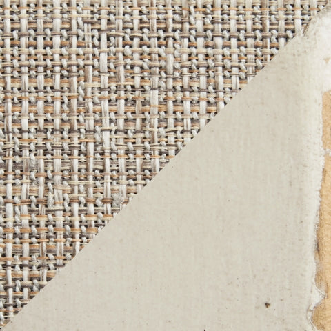 Realyn Chipped White Oval Dining Table and 6 Ribbon Chairs with Server from Ashley - Luna Furniture