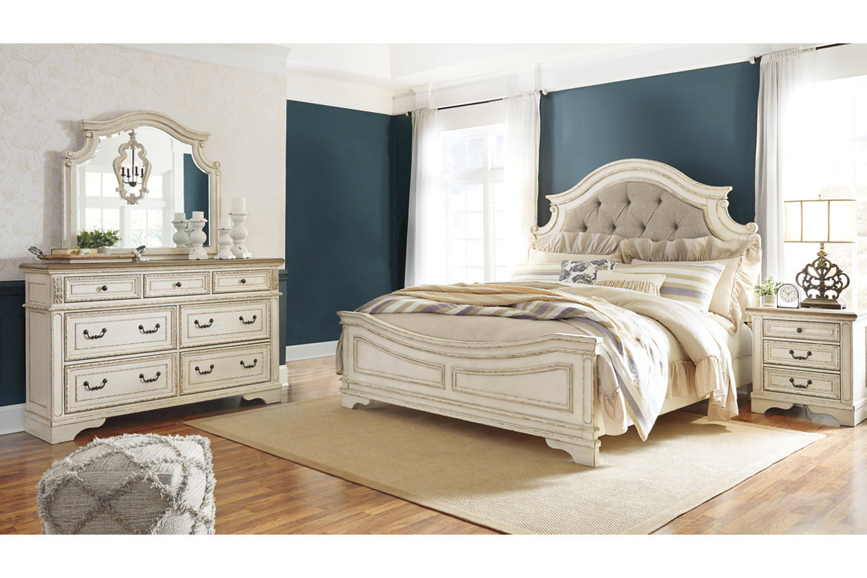 Realyn Two-tone Dresser and Mirror from Ashley - Luna Furniture