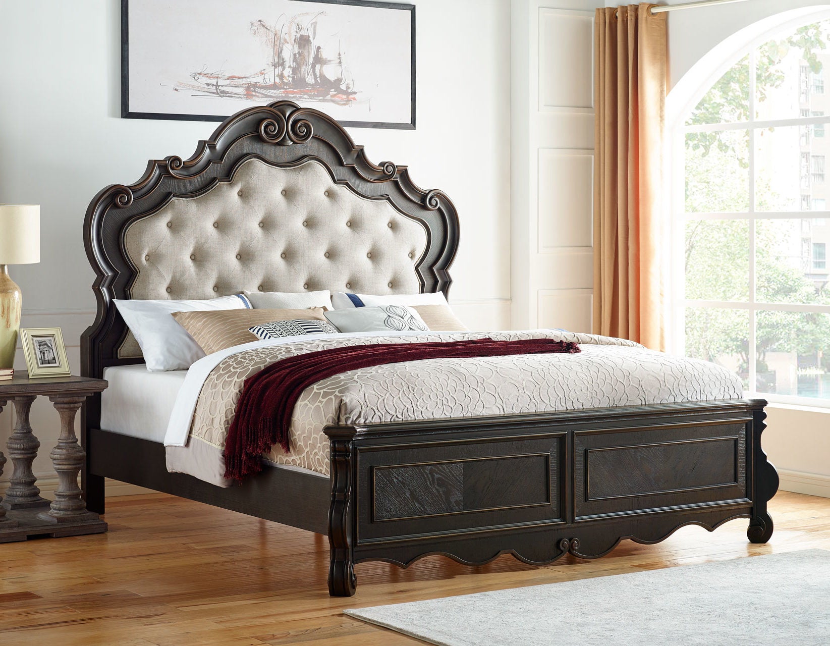 Steve Silver Rhapsody Queen Panel Bed – Luna Furniture