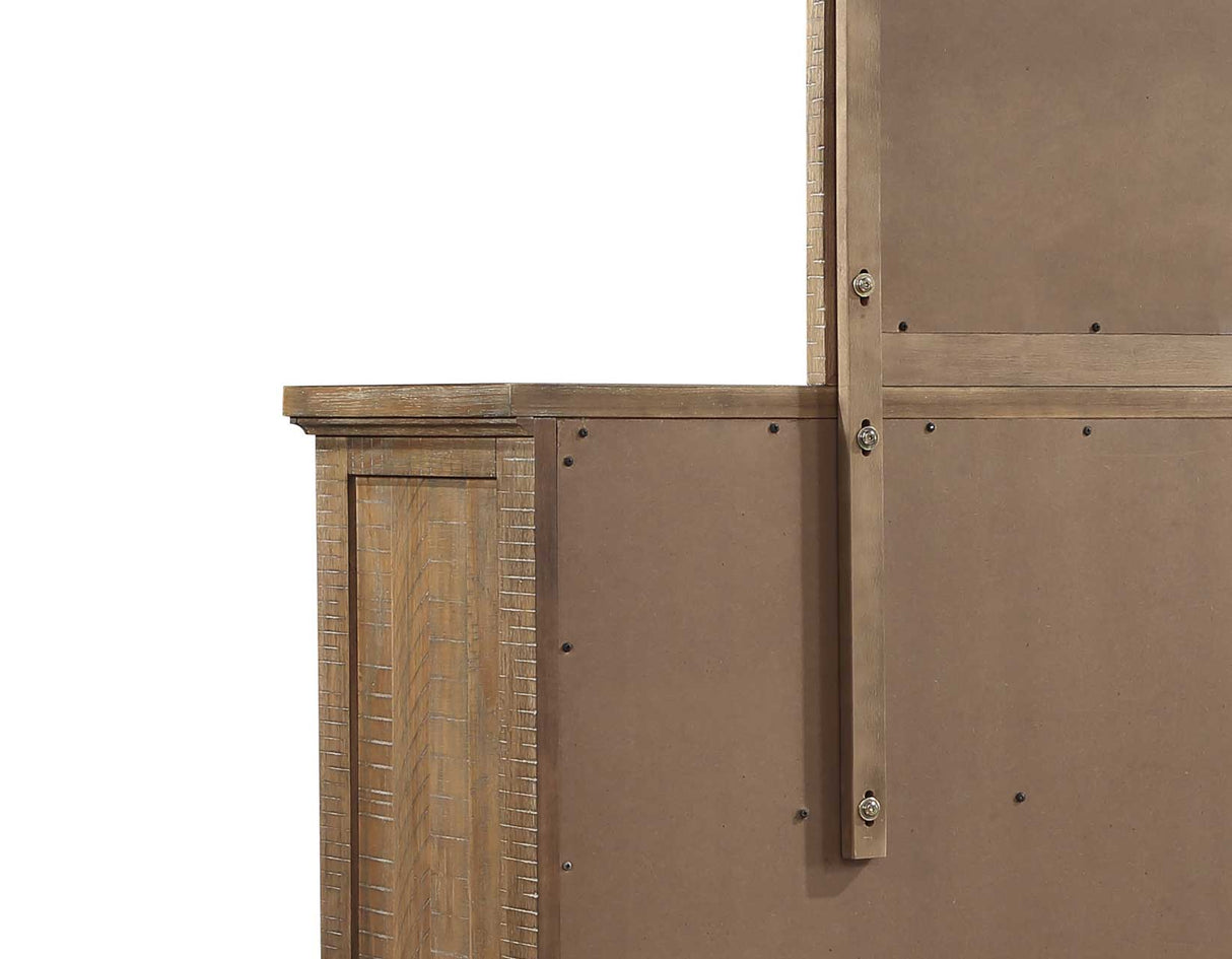 Riverdale Distressed Beveled Edge Bedroom Mirror (Mirror Only) from Steve Silver - Luna Furniture