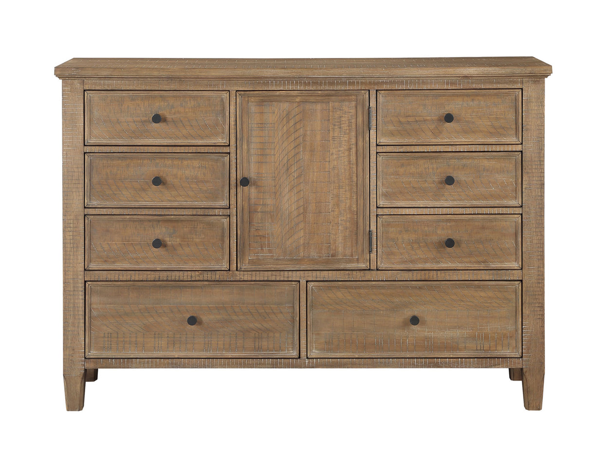 Riverdale Driftwood 4-Piece Queen Panel Bedroom Set from Steve Silver - Luna Furniture
