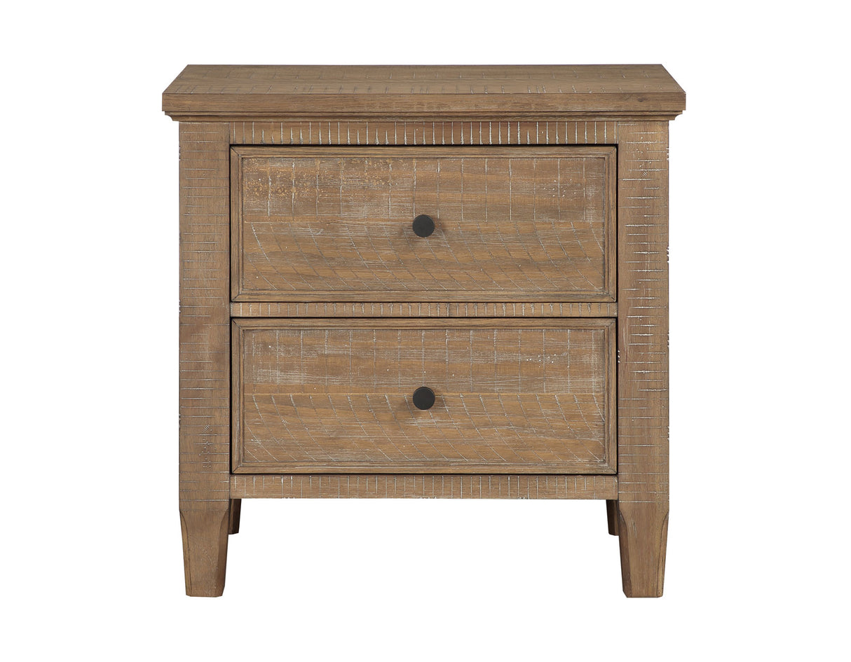 Riverdale Driftwood 4-Piece Queen Panel Bedroom Set from Steve Silver - Luna Furniture