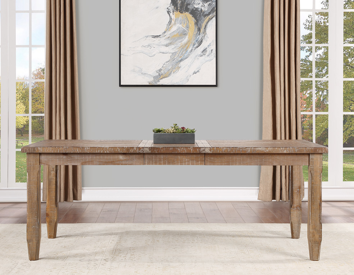 Riverdale Oatmeal/Driftwood Dining Room Set from Steve Silver - Luna Furniture
