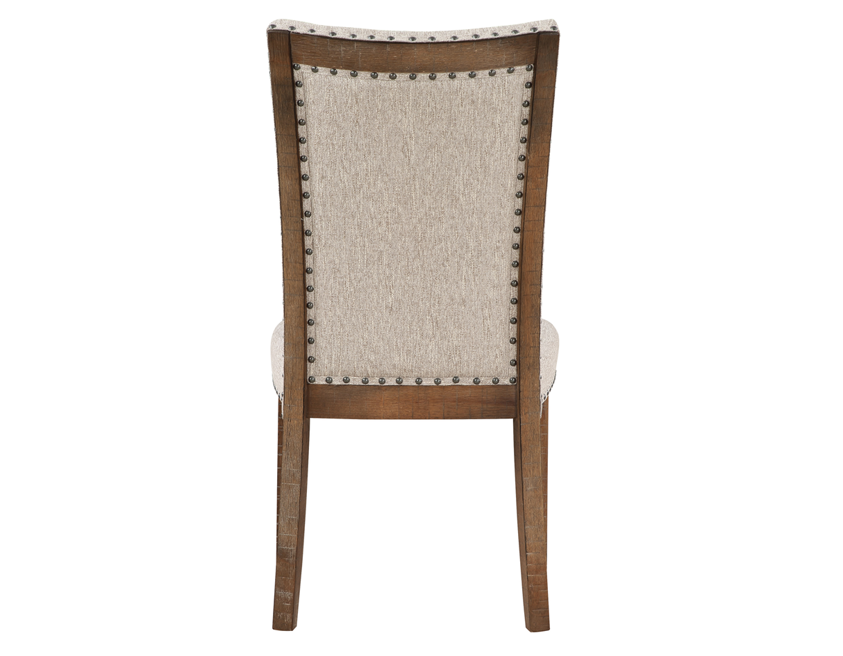 Riverdale Oatmeal/Driftwood Dining Room Set from Steve Silver - Luna Furniture