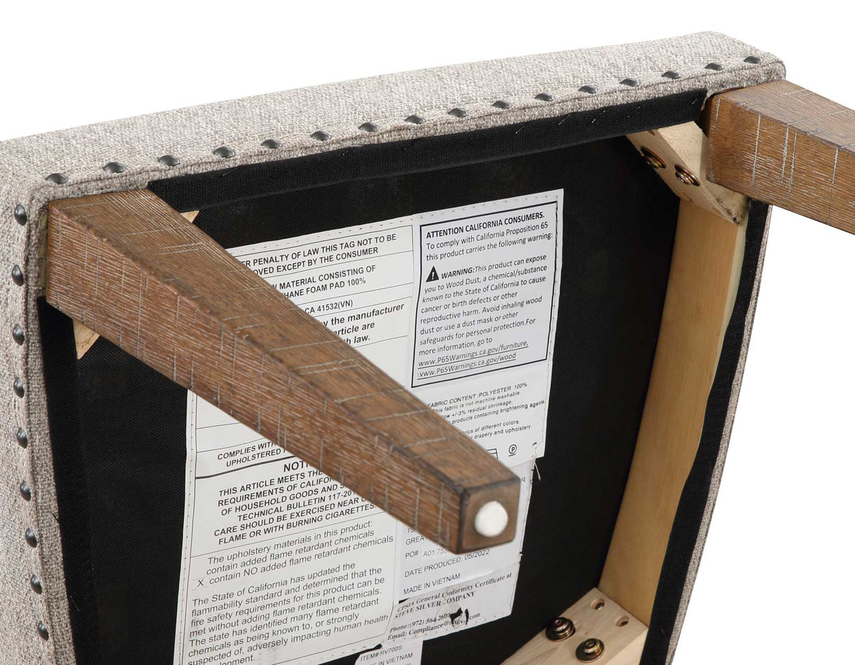 Riverdale Oatmeal/Driftwood Trestle Dining Room Set from Steve Silver - Luna Furniture