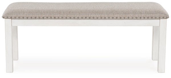 Robbinsdale Antique White 48" Dining Bench